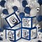 Graduation Party Decoration Class of 2026, 86PCS Blue & Silver Graduation Party Supplies High School College Grad Balloon Boxes with Letter, Foil Curtain, LED String Light, Balloon Garland Kit